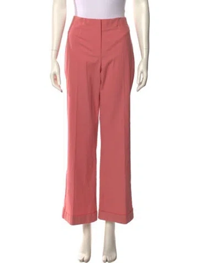 Pre-owned Escada Wide Leg Pants In Pink