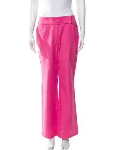 Pre-owned Escada Wide Leg Pants In Pink