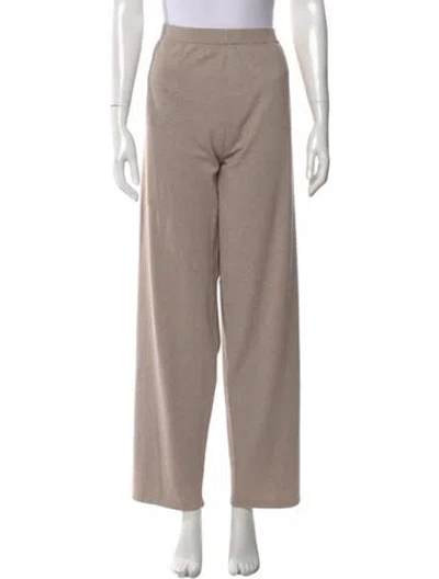 Pre-owned Escada Wide Leg Pants W/ Tags In Neutral