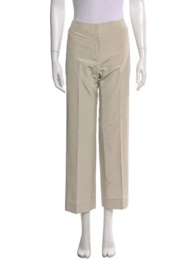 Pre-owned Escada Wide Leg Pants W/ Tags In Neutral
