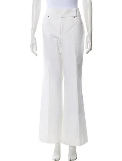Pre-owned Escada Wide Leg Pants W/ Tags In White