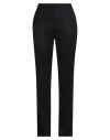 Escada Woman Pants Midnight Blue Size 12 Viscose In Black