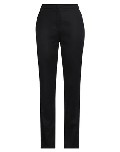 ESCADA ESCADA WOMAN PANTS BLACK SIZE 14 VIRGIN WOOL, ELASTANE