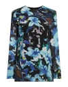 Escada Woman Top Black Size 12 Silk In Black
