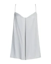Escada Woman Top Light Grey Size 4 Cupro, Modal In Grey