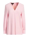 Escada Woman Top Light Pink Size 8 Virgin Wool In Pink