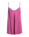 Escada Woman Top Mauve Size 8 Cupro, Modal In Purple