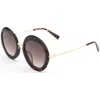 Escada Women's 53mm Brown Sunglasses In Brown