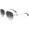 Escada Women's 58 Mm Brown Sunglasses