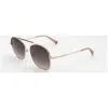 Escada Women's 59mm Gold Sunglasses In Multi