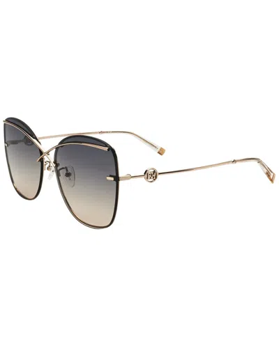 Escada Women's Sesc10f 61mm Sunglasses In Gold