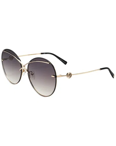 Escada Women's Sesc11f 61mm Sunglasses In Gold