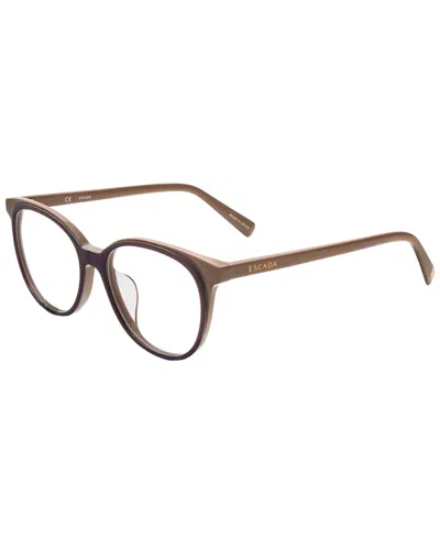 ESCADA ESCADA WOMEN'S VESA33F 51MM OPTICAL FRAMES