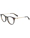 Escada Women's Vesa42f 49mm Optical Frames In Brown
