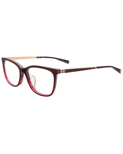 Escada Women's Vesa84f 53mm Optical Frames In Red