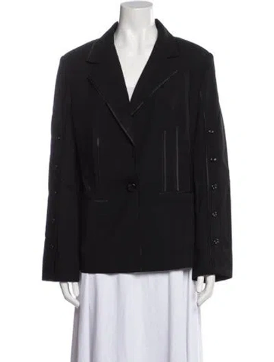 Pre-owned Escada Wool Blazer In Blue