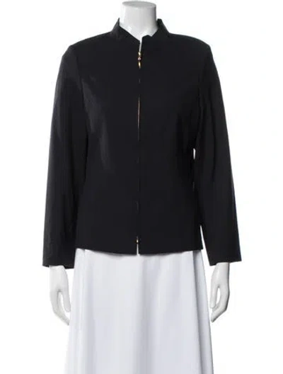 Pre-owned Escada Wool Blazer In Blue