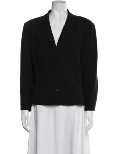Pre-owned Escada Wool Blazer In Blue