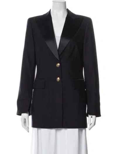 Pre-owned Escada Wool Blazer In Gray
