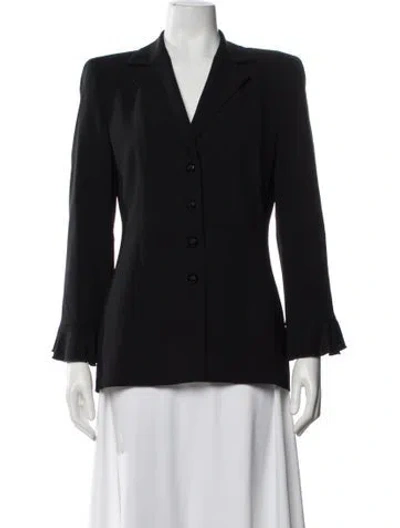 Pre-owned Escada Wool Blazer In Gray