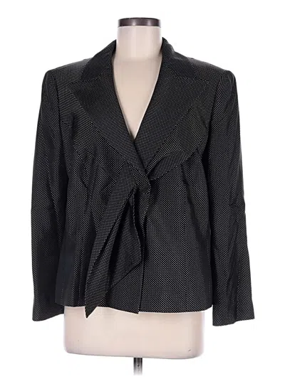 Pre-owned Escada Wool Blazer Jacket In Black