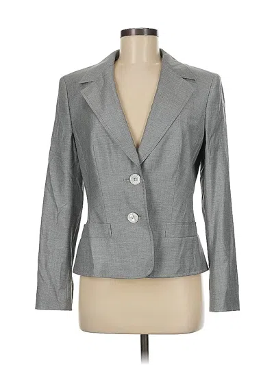 Pre-owned Escada Wool Blazer Jacket In Gray