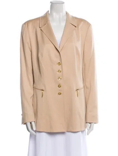 Pre-owned Escada Wool Blazer In Neutral