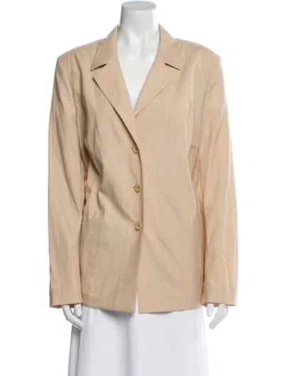 Pre-owned Escada Wool Blazer In Neutral