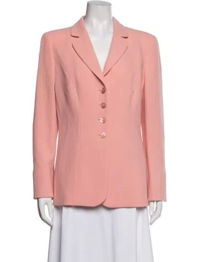 Pre-owned Escada Wool Blazer In Pink