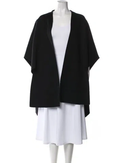 Pre-owned Escada Wool Coat In Black