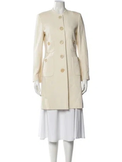 Pre-owned Escada Wool Evening Jacket In Neutral