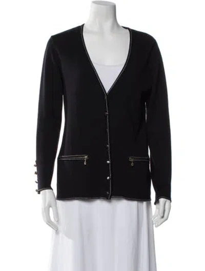 Pre-owned Escada Wool Jacket In Black