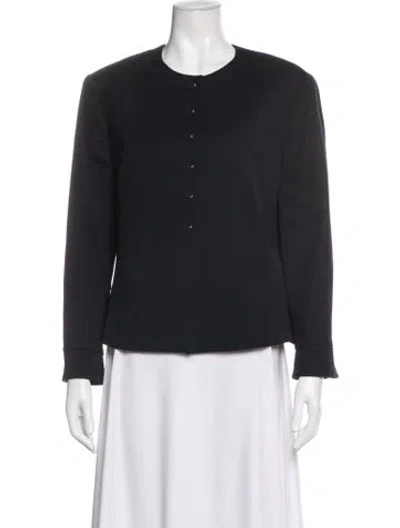 Pre-owned Escada Wool Jacket In Black