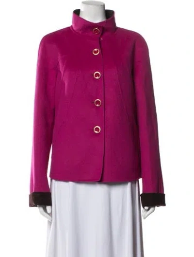 Pre-owned Escada Wool Jacket In Pink