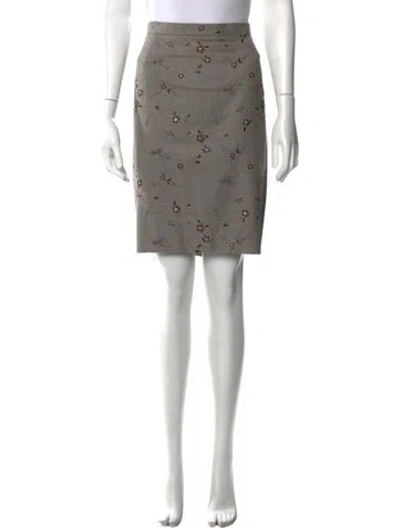 Pre-owned Escada Wool Knee-length Skirt In Brown