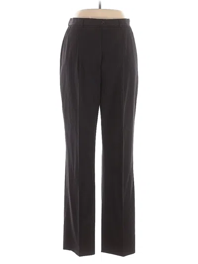 Pre-owned Escada Wool Pants In Black