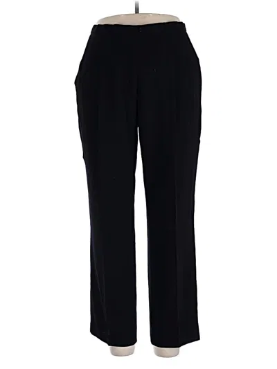 Pre-owned Escada Wool Pants In Black