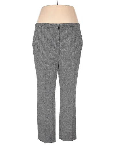 Pre-owned Escada Wool Pants In Gray