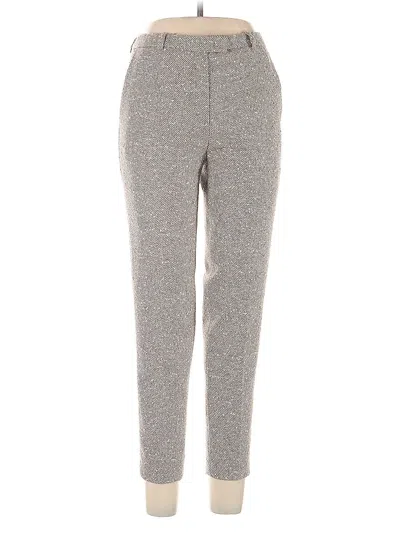 Pre-owned Escada Wool Pants In Gray