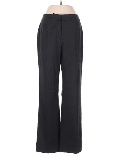 Pre-owned Escada Wool Pants In Gray