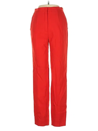 Pre-owned Escada Wool Pants In Red