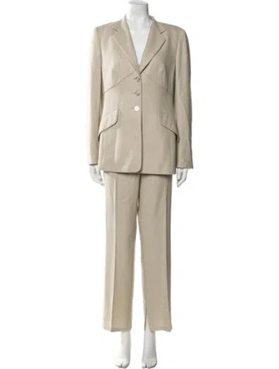 Pre-owned Escada Wool Pantsuit In Multi