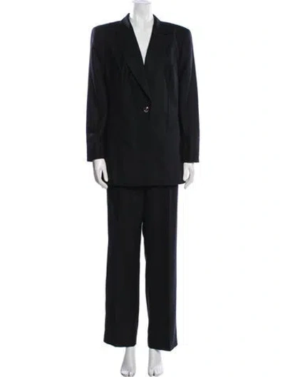 Pre-owned Escada Wool Pantsuit In Multi