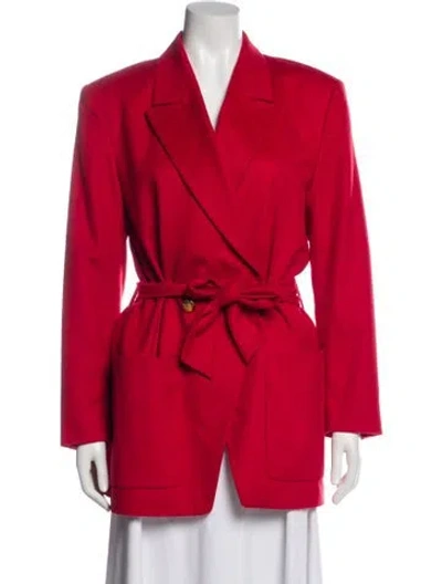 Pre-owned Escada Wool In Red