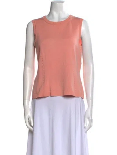 Pre-owned Escada Wool Scoop Neck Sweater In Pink