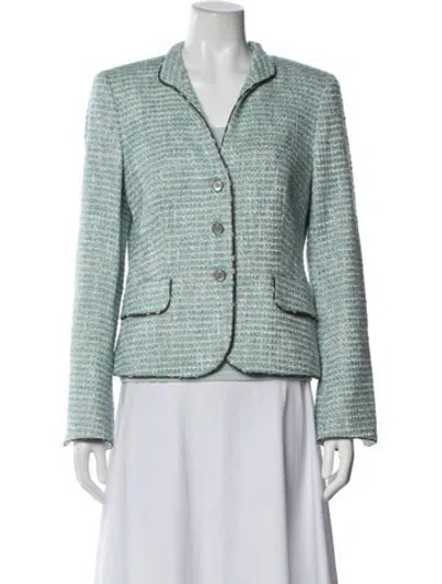 Pre-owned Escada Wool Set In Blue