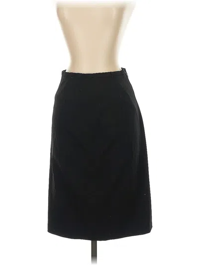 Pre-owned Escada Wool Skirt In Black