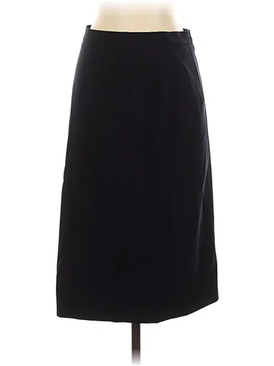 Pre-owned Escada Wool Skirt In Black
