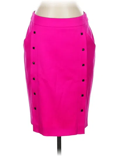 Pre-owned Escada Wool Skirt In Pink