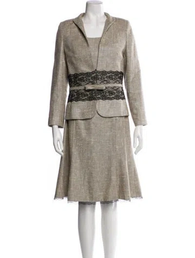 Pre-owned Escada Wool Skirt Set